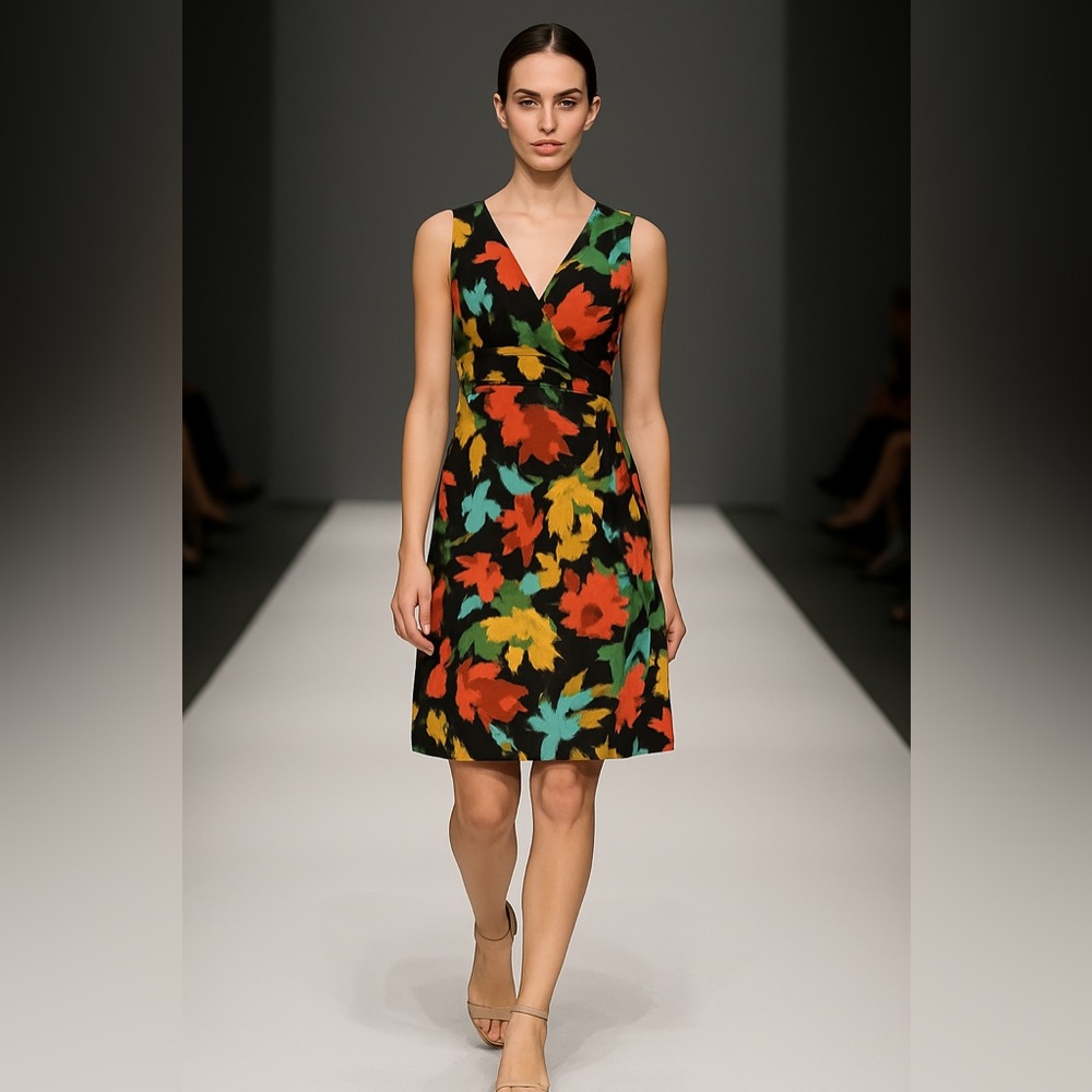 🛍️ Dress - Floral Sleeveless
